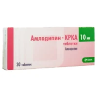 Amlodipin-KRKA (amlodipine) tablets 10 mg. №30