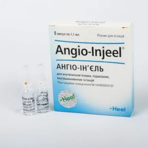 Angio-Injeel (Acidum formicicum) solution for injections ampoules 1.1 ml. N5