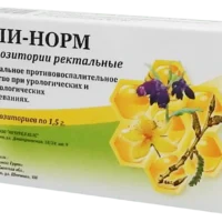 Api-Norm (activated propolis extract) rectal suppositories №5