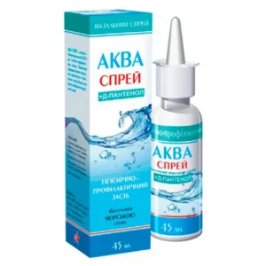 Aqua spray + D-Panthenol (sea salt) nasal spray 0.65% 45 ml..