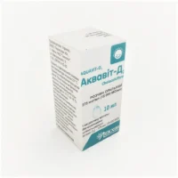 Aquavit (cholecalciferol) oral solution 375 mcg/ml. 15000 IU/ml. 10 ml. vial №1