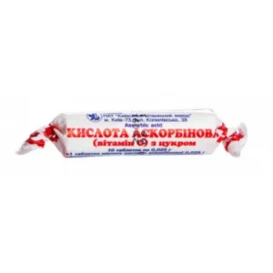 Ascorbic acid (ascorbic acіd) tablets 0.025 №10