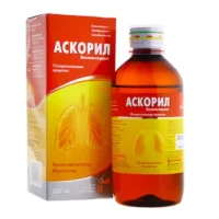 Ascoril (salbutamol sulfate) cough syrup 200 ml.