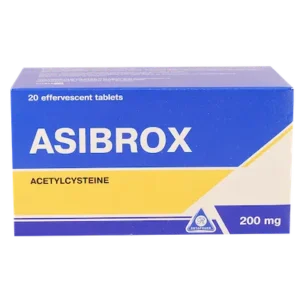 Asibrox (acetylcysteine) effervescent tablets 200 mg. №20