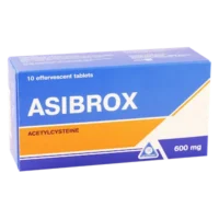 Asibrox (acetylcysteine) effervescent tablets 600 mg. №10