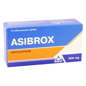 Asibrox (acetylcysteine) effervescent tablets 600 mg. №10