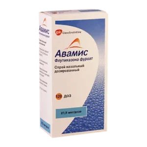 Avamis (fluticasone furoate) nasal spray 27.5 mcg/dose 120 doses №1
