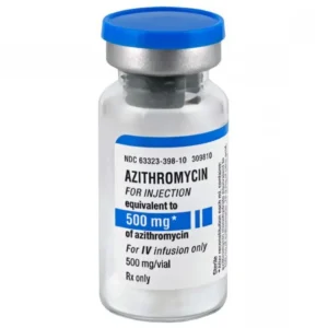 Azitromicin (azithromycin) lyophilisate powder for injections 500 mg. vial №1