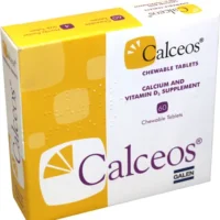 Calceos (calcium carbonate) chewing tablets №60