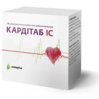 Carditab (phenobarbital) tablets №6