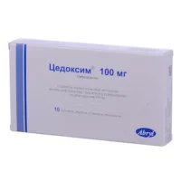 Cedoxim (cefpodoxime) coated tablets 100 mg. №10