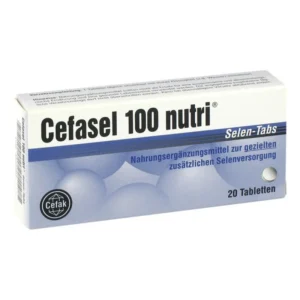 Cefasel (sodium selenite pentahydrate) tablets 100 mcg. №20