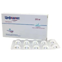 Cefodox (cefpodoxime) coated tablets 200 mg. №10