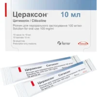 Ceraxon (cytokoline) oral solution 100 mg/ml. sachet 10 ml. №10
