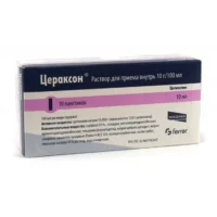 Citicolin oral solution 100 mg/ml. 50 ml. vial №10