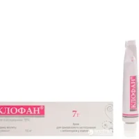 Clofan (clotrimazole) cream vagynal 10% 7 g. tube