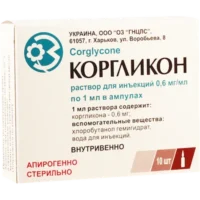 Corglicon ampoules 0.06% 1ml. №10