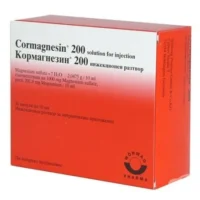 Cormagnezin (magnesium) ampoules 200 mg. 10 ml. №10