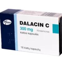 Dalacin K (clindamycin) capsules 300 mg. №16
