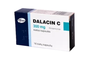 Dalacin K (clindamycin) capsules 300 mg. №16