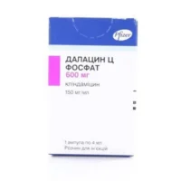 Dalacin K Fosfat (clindamycin) 150 mg/ml. 4 ml. №1