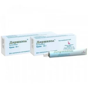 Dermazol (ketoconazole) cream 2% 15 g.