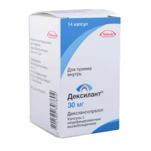 Dexilant (dexlansoprazole) hard capsules with modified release 30 mg. №14