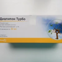 Dialipon Turbo (thioctic acid) solution for infusions 1.2% 50 ml. №10 vial
