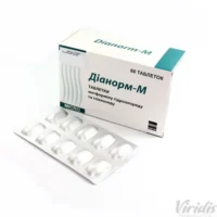 Dianorm-M (metformin hydrochloride and glyclazide) tablets №60