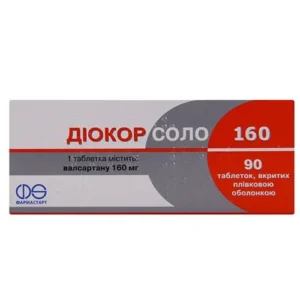 Diocor Solo 160 (valsartan