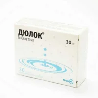 Diulok (duloxetine) enteric capsules 30 mg. №30