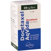 Docetaxel (docetaxel) concentrate for infusions 20 mg/ml. 1ml. (20 mg.) vial №1
