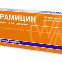 Doramicin (spiramycin) coated tablets 3 000 000 IU №10