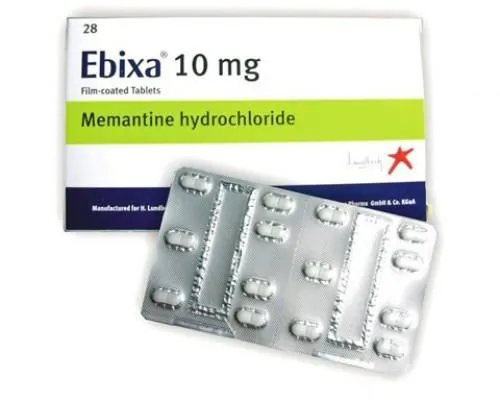 Ebixa (memantine) coated tablets 10 mg. №28