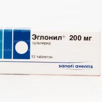 Eglonil (sulpiride) tablets 200 mg. №12