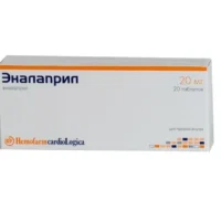 Enalapril (enalapril) tablets 20 mg. №20