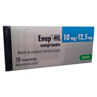 Enap HL (enalapril maleate) tablets 10 mg/12.5 mg. №20