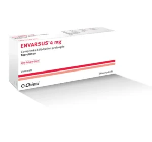 Envarsus (tacrolimus) tablets with prolonged release 1 mg. №60