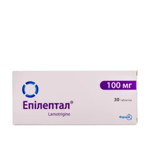 Epileptal (lamotrigine) tablets 100 mg. №30
