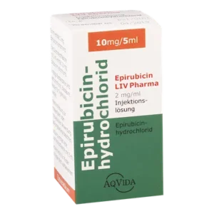 Epirubicin Amaxa (epirubicin) solution for injections 2 mg/ml. 5 ml. vial №1