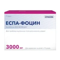 Espa-Focin (fosfomycin) powder 3000 mg. sackets 8g. №1