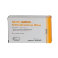 Espa-lipon (thioctic acid) coated tablets 600 mg. №30