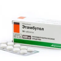 Etambutol (ethambutol) tablets 0.4 №50