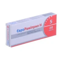 Evroramipril N (ramipril) 5 tablets 5 mg/12.5 mg. №20