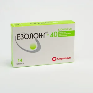 Ezolong-40 (esomeprazole) coated tablets 40 mg. №14