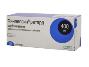 Finlepsin (carbamazepine) 400 tablets 400 mg. №50
