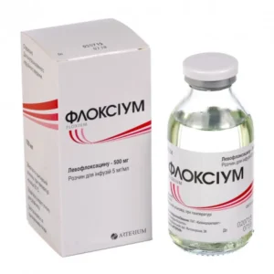Floxium (levofloxacin) coated tablets 0.5 g. №5