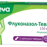 Fluconazol-TEVA (fluconazole) hard capsules 150 mg. №1
