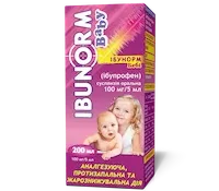 Ibunorm Baby suspension 100 mg/5 ml. 200 ml.