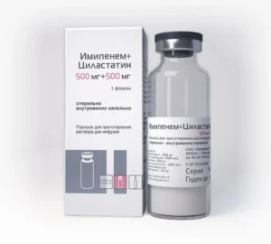 Imipenem/Cilastatin powder for solution for injections 500 mg/500 mg. №10